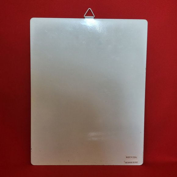 Metal Sign Warning Objects May Be Larger Than They Appear - Picture 2 of 10